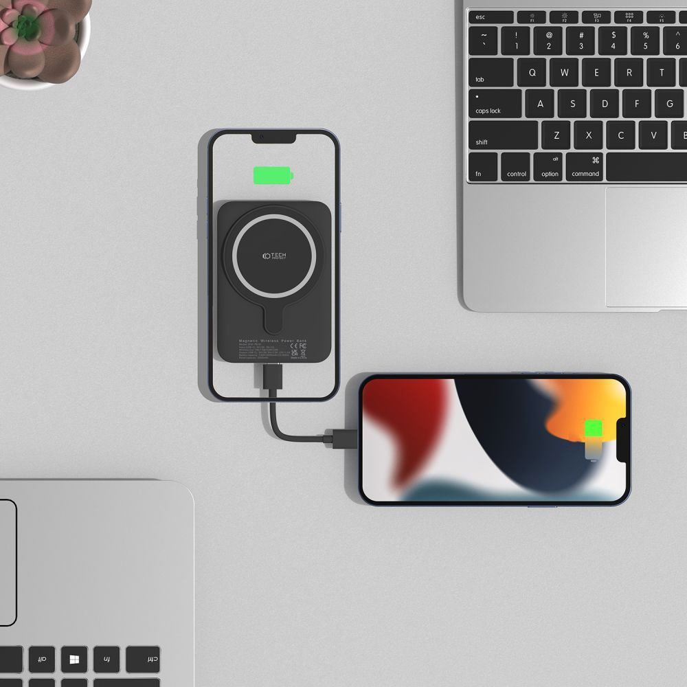 Tech-Protect PB11 Lifemag Powerbank MagSafe 10000mah Black