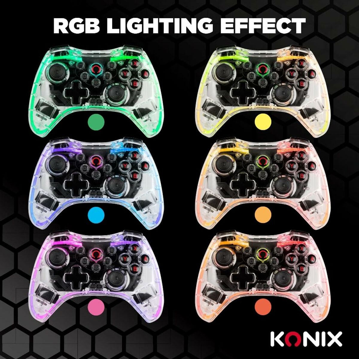 Hairdryer KONIX 61889000025 RGB