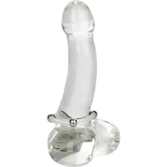 CALEX STEEL BEADED SILICONE RING L