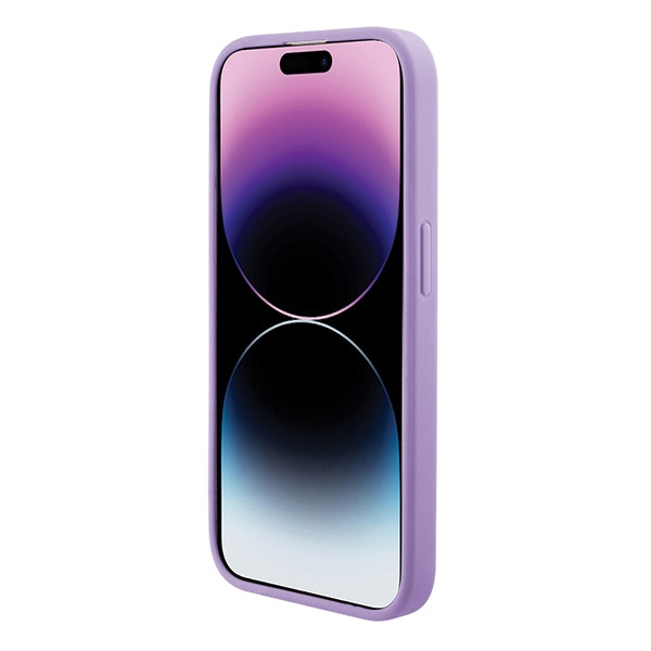 Guess GUHMP15MPSAHMCU Apple iPhone 15 Plus / 14 Plus hardcase Saffiano MagSafe purple