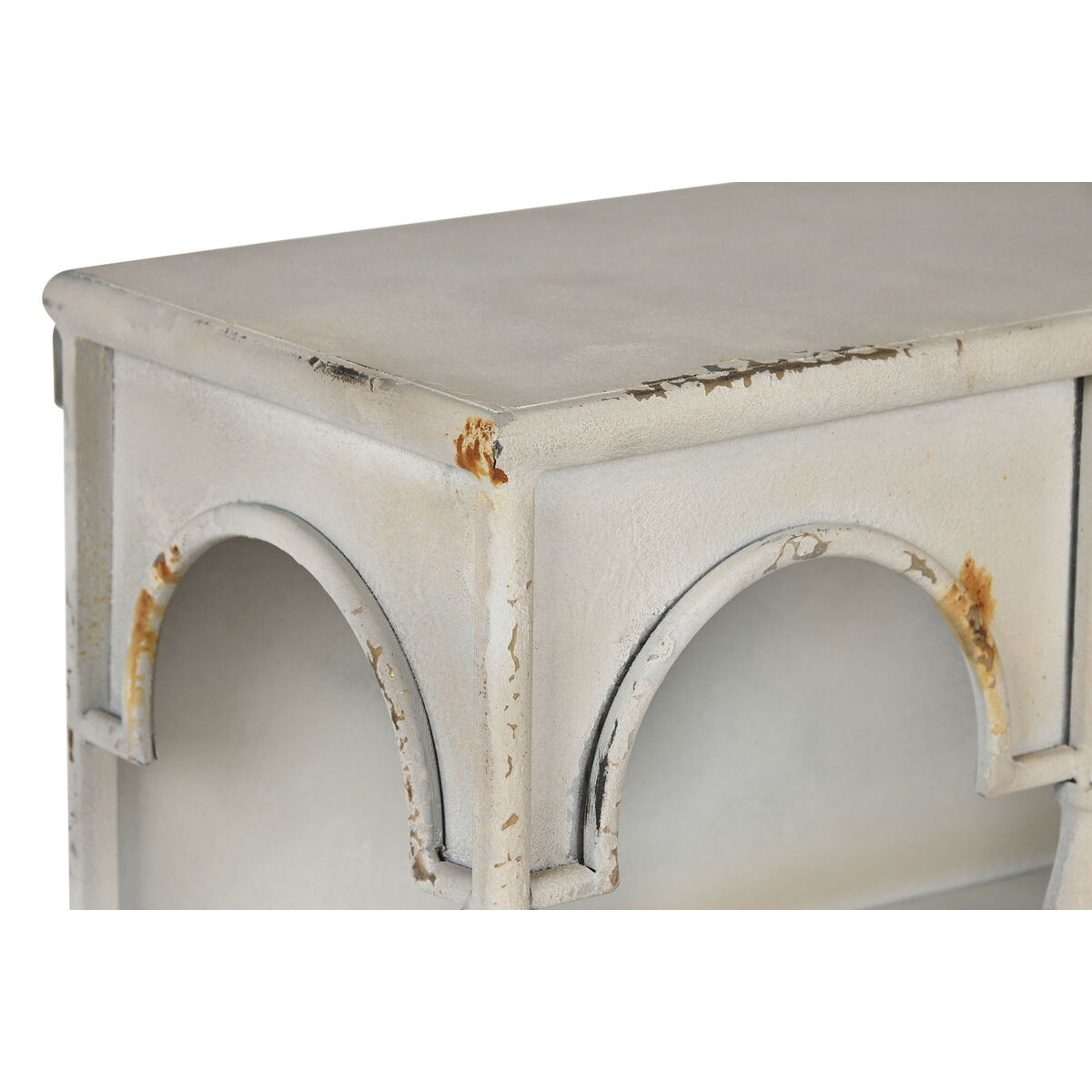 Shelves Home ESPRIT White Metal 60 X 20 X 70 cm