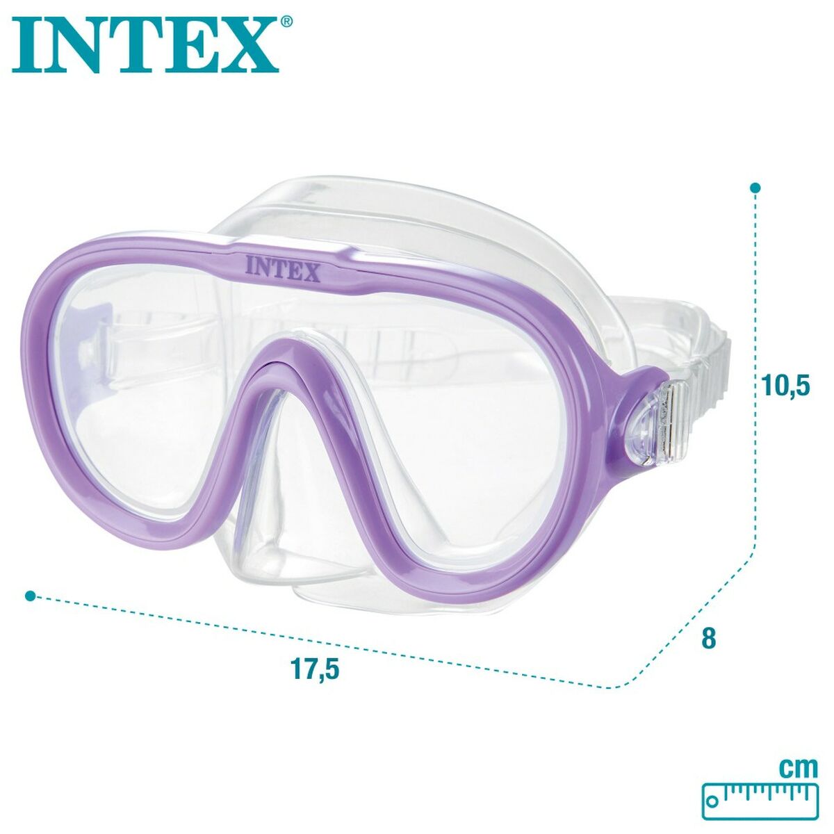 Snorkel Intex Sea Scan Purple (12 Units)