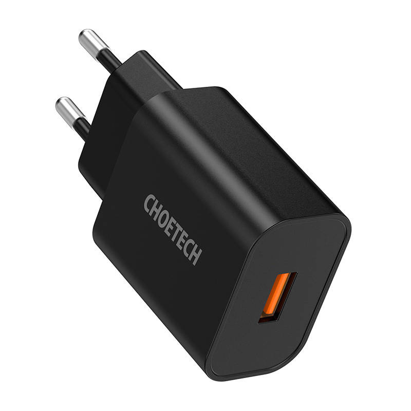 Choetech Q5003 QC 3.0 network charger, 18W (black)