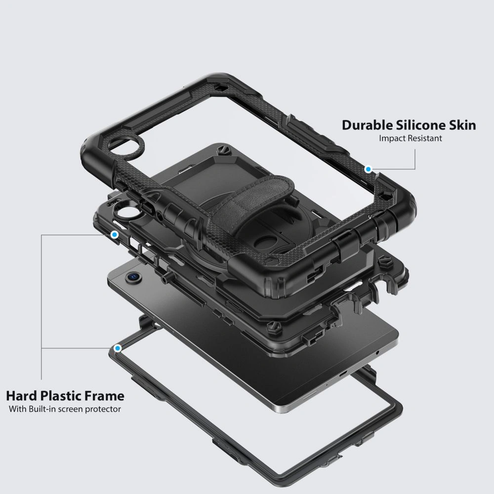 Etui Tech-Protect Solid do Samsung Galaxy Tab A9 / A11 8.7 X110 / X115 / X133 / X135 Black