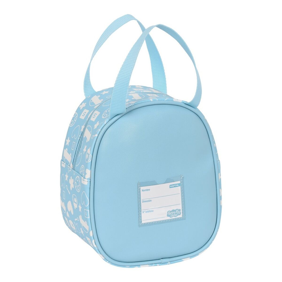 Thermal Lunchbox Peppa Pig Baby Light Blue (19 x 22 x 14 cm)