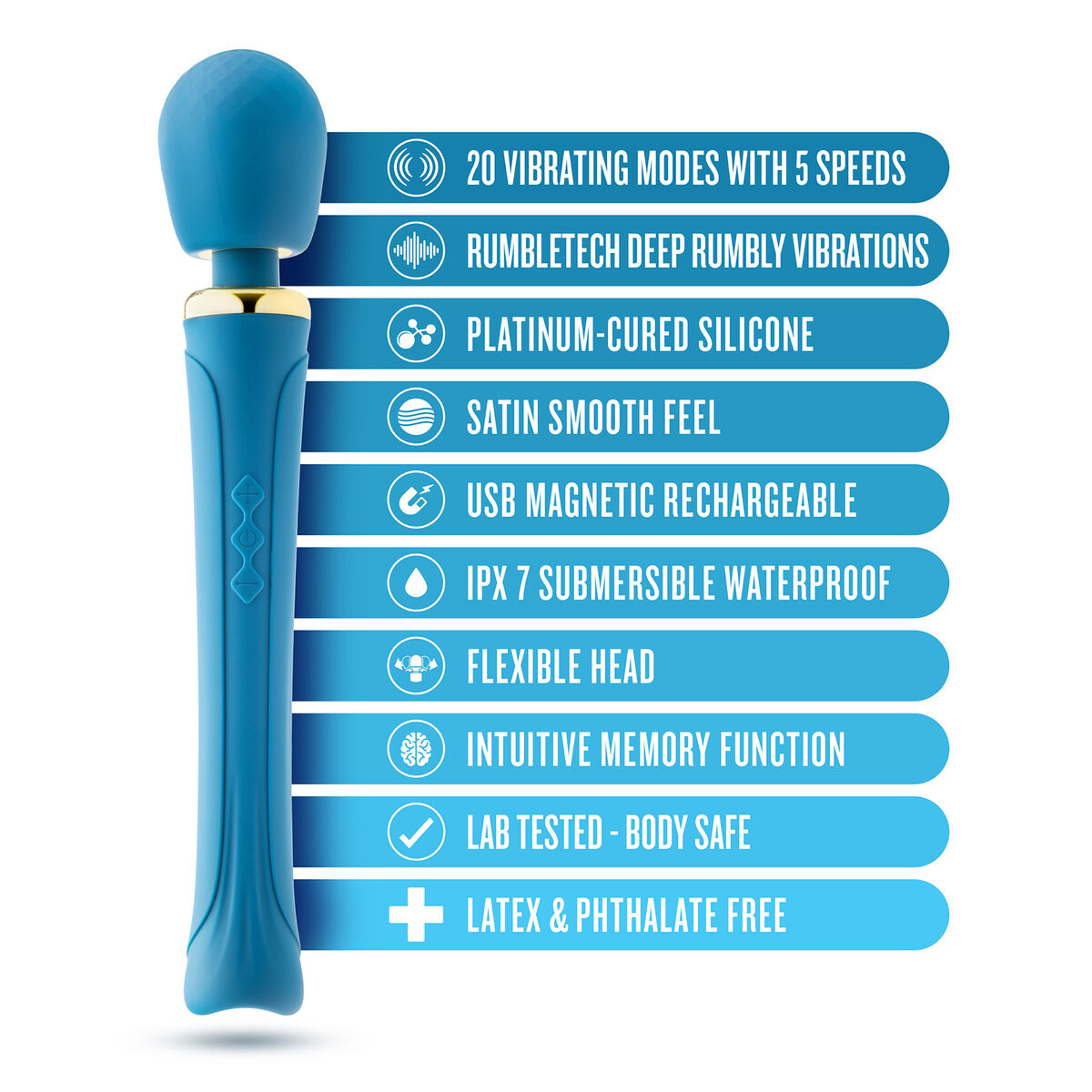 Massager Blush Blue Massager Blush Blue