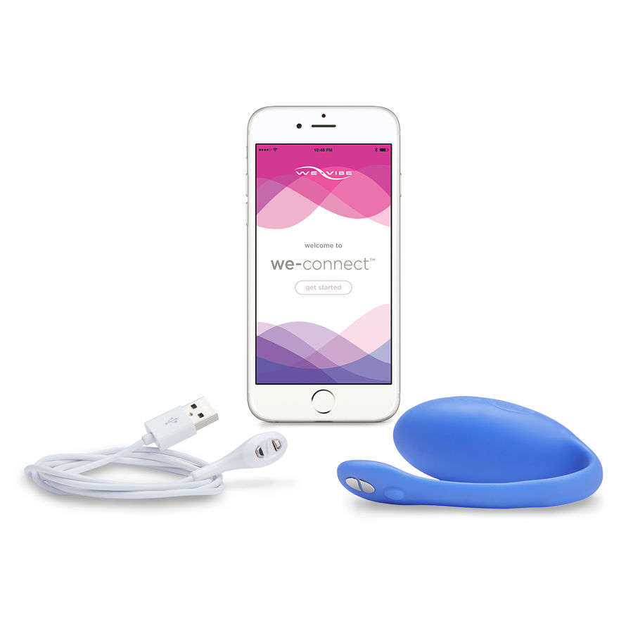 WE-VIBE JIVE BLUE VIBRATING EGG