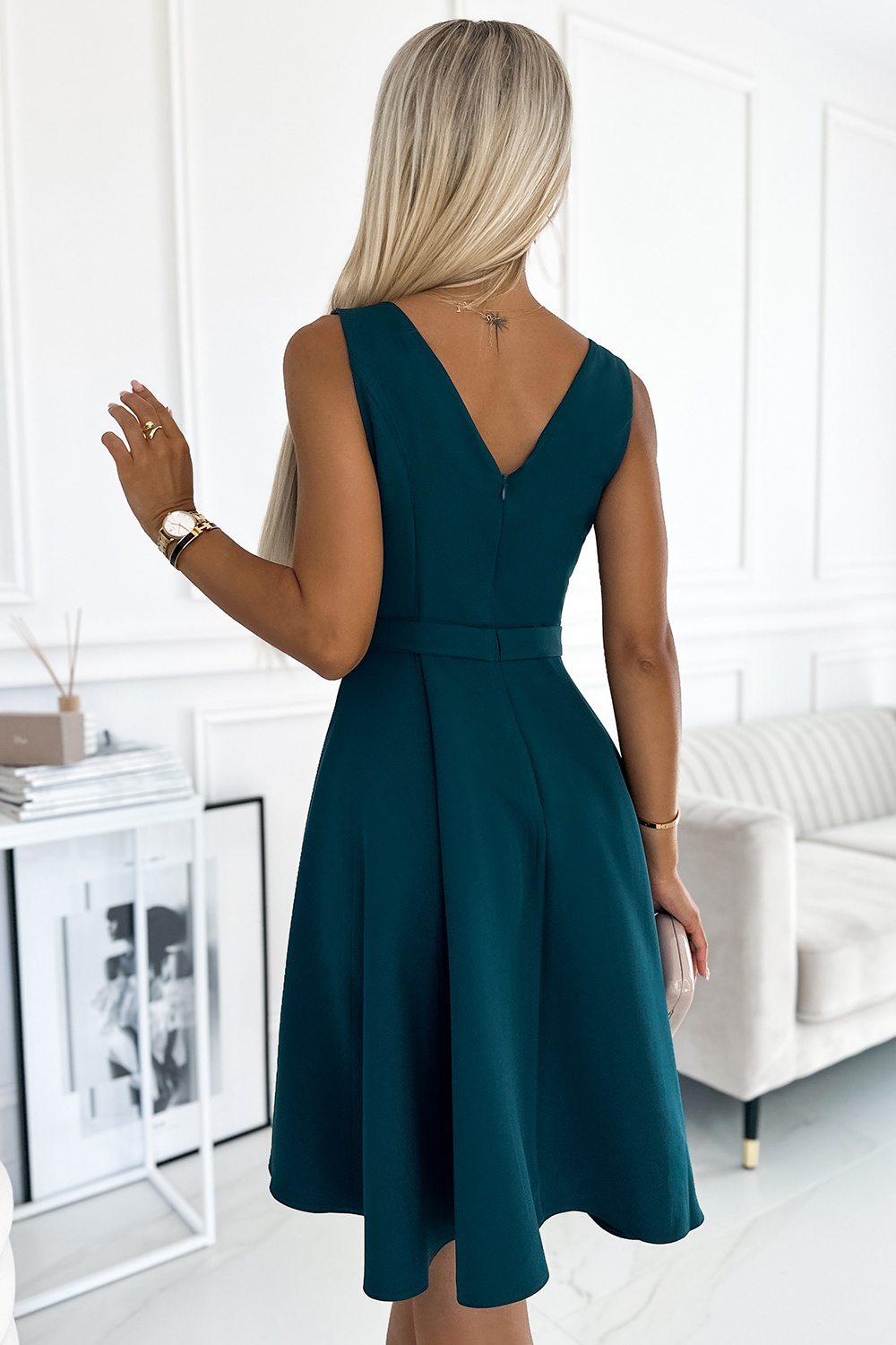  Cocktail dress model 186690 Numoco  green