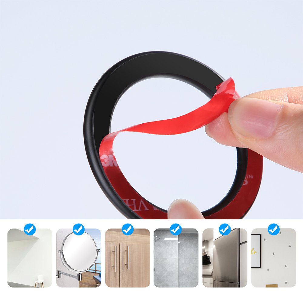 Joyroom Set of Magnetic Mount Rings for Smartphone / Tablet 2 pcs Black (JR-Mag-M1)