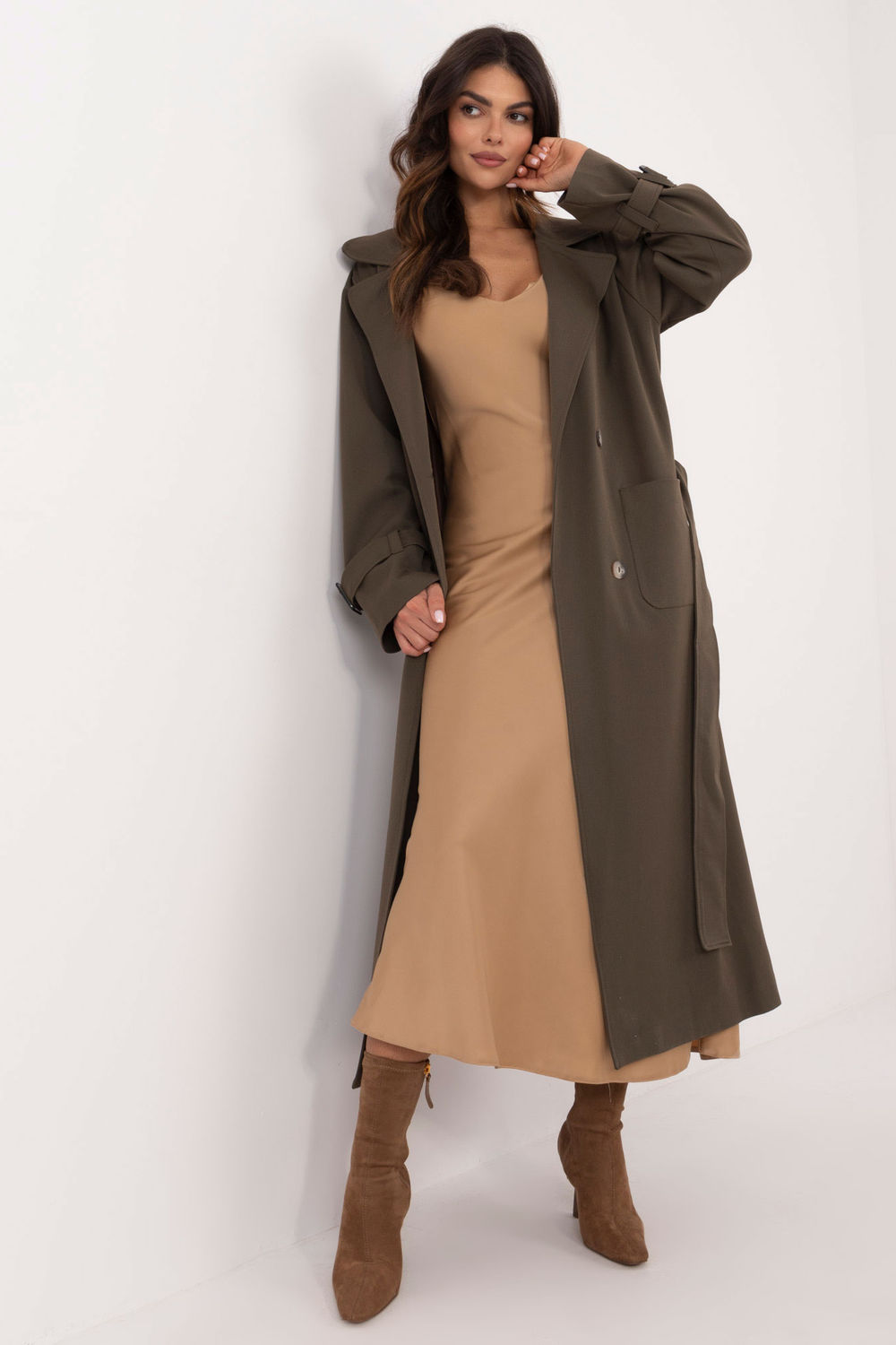 Coat model 201963 Lakerta  green