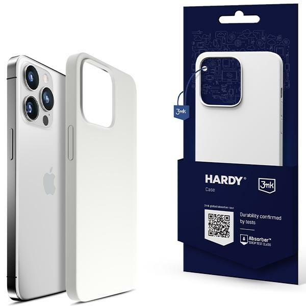Case 3MK Hardy Case MagSafe Apple iPhone 14 Pro Max white/white