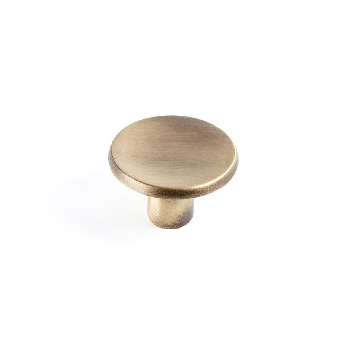 Doorknob Rei 774 Circular Golden Satin finish Metal 2 Units (Ø 35 x 23 mm)