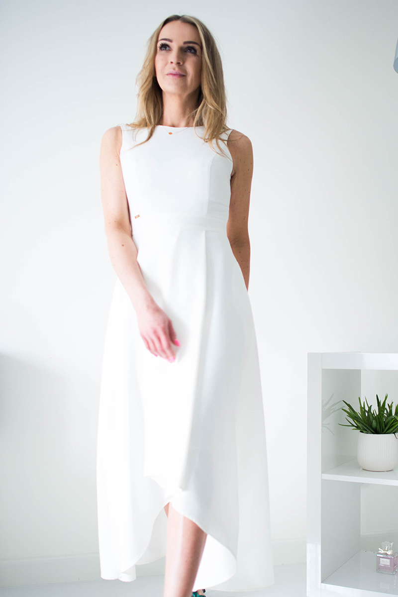  Cocktail dress model 119520 Jersa  beige