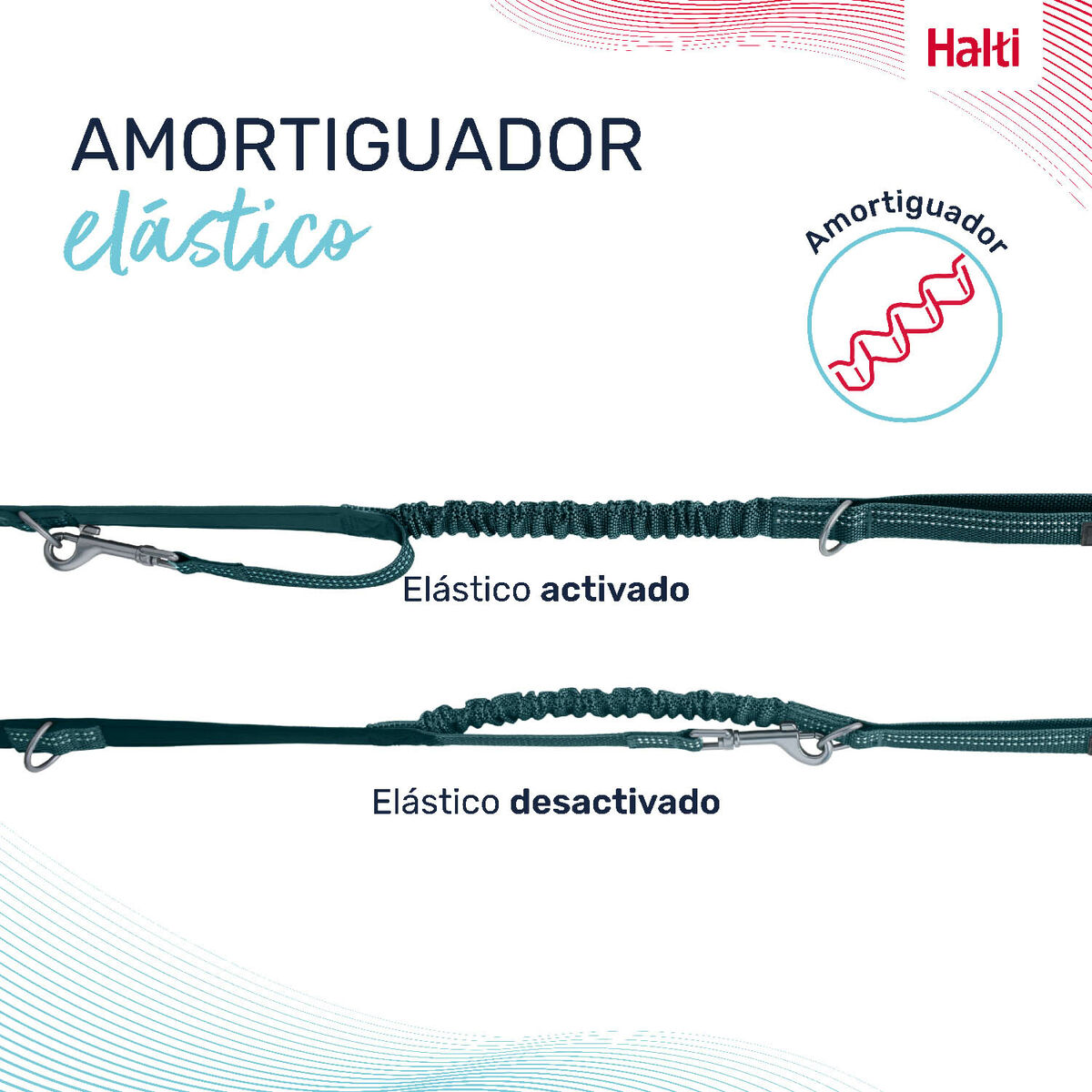 Dog Lead Company of Animals Turquoise S