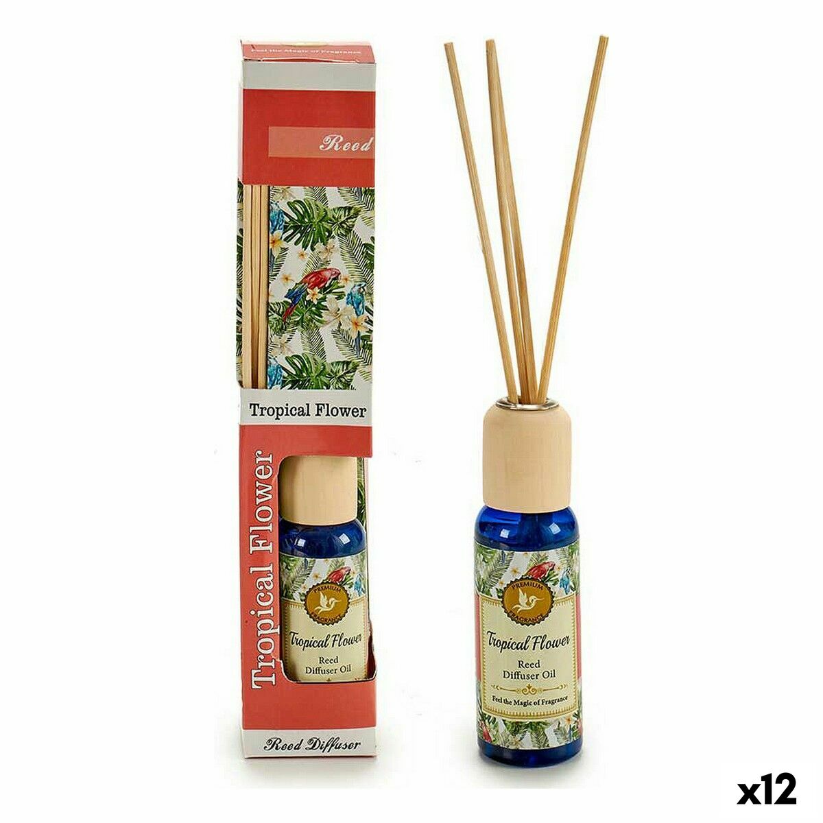 Perfume Sticks Tropical 50 ml (12 Units)