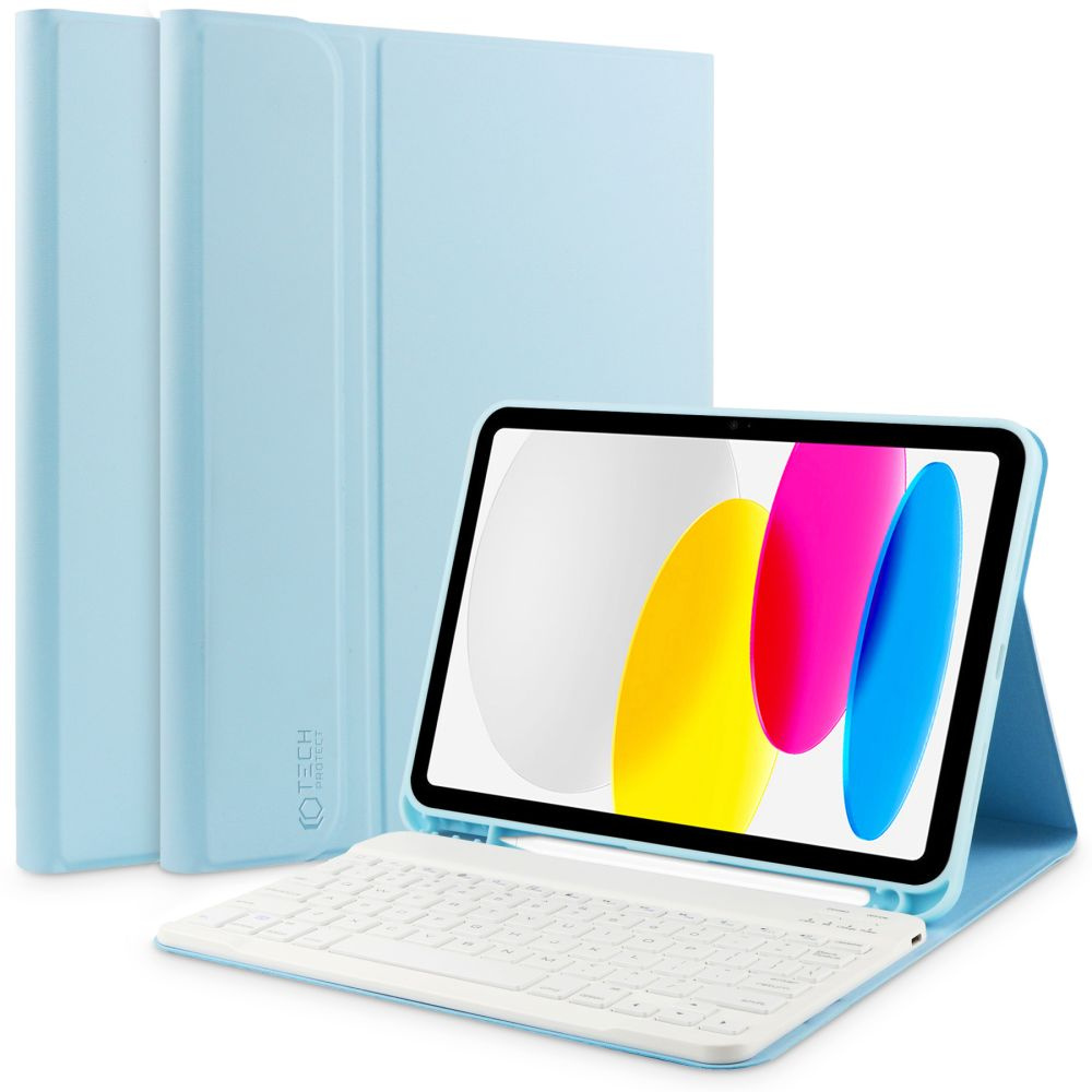 Tech-protect Sc Pen + Keyboard Apple iPad 10.9 2022 (10 gen) Sky Blue