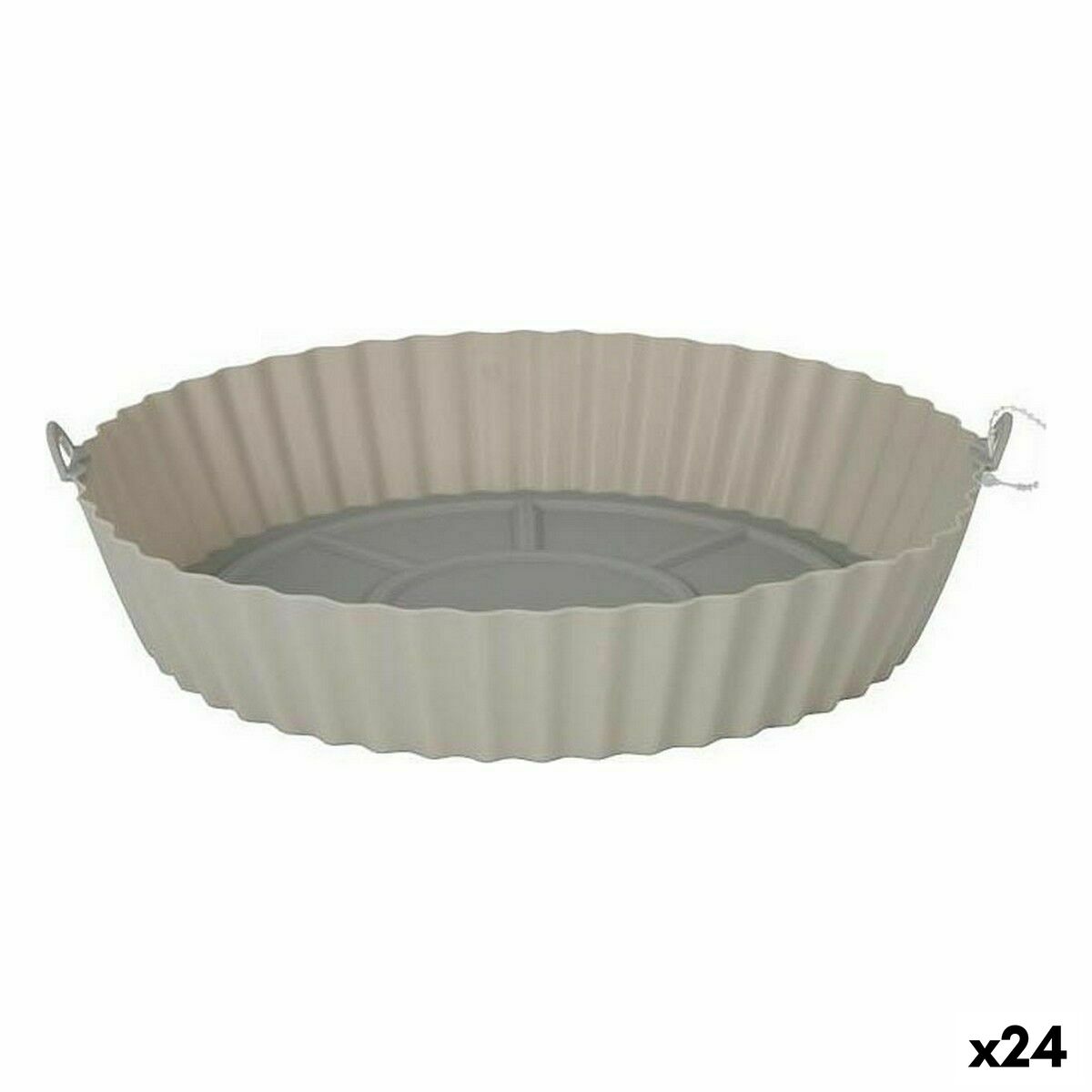 Baking tray Quttin AIR FRYER 22 x 22 x 5 cm (24 Units)