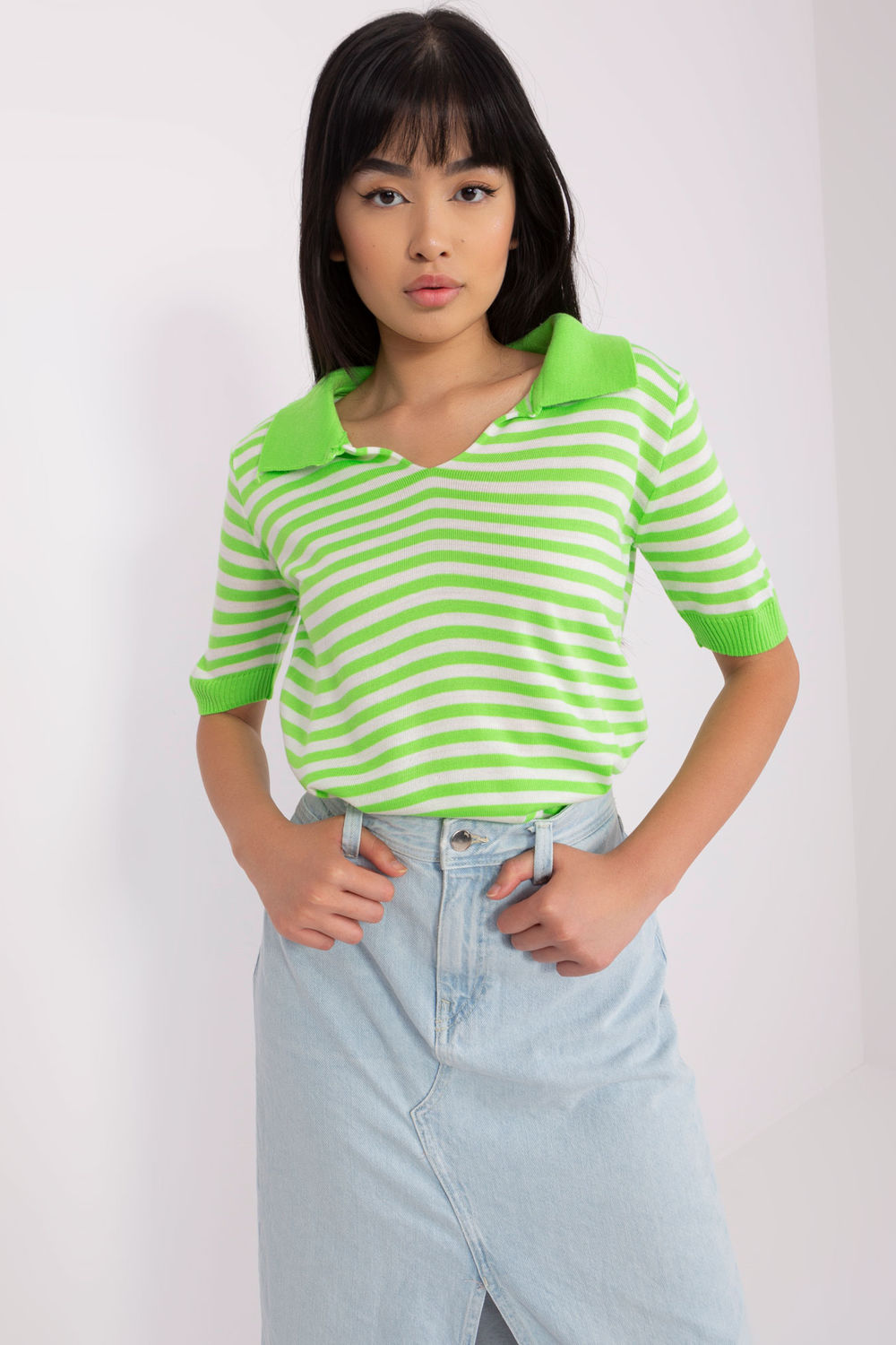  Blouse model 182051 Badu  green