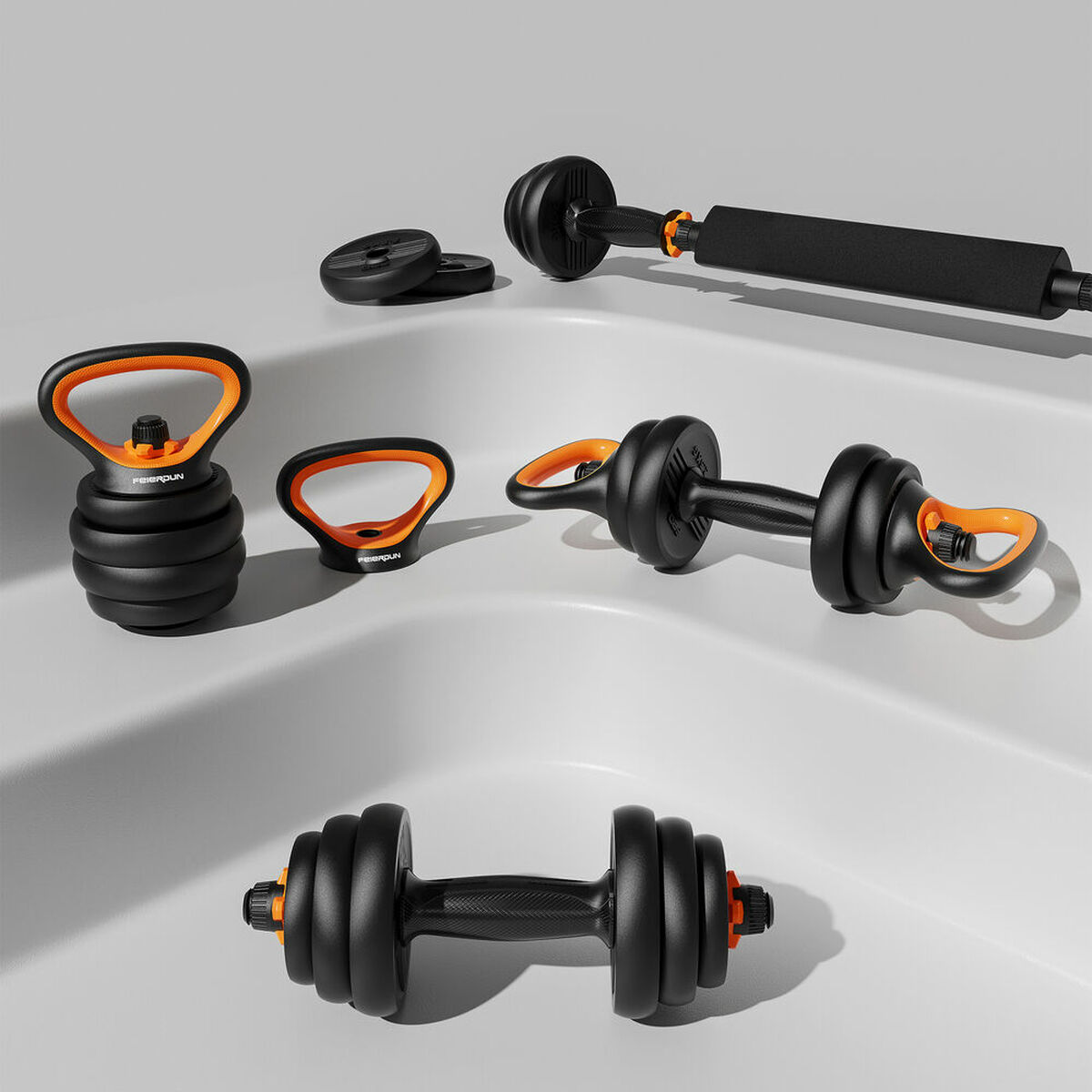 Dumbbells Xiaomi 20 kg 20 kg Black Dumbbells Xiaomi 20 kg 20 kg Black
