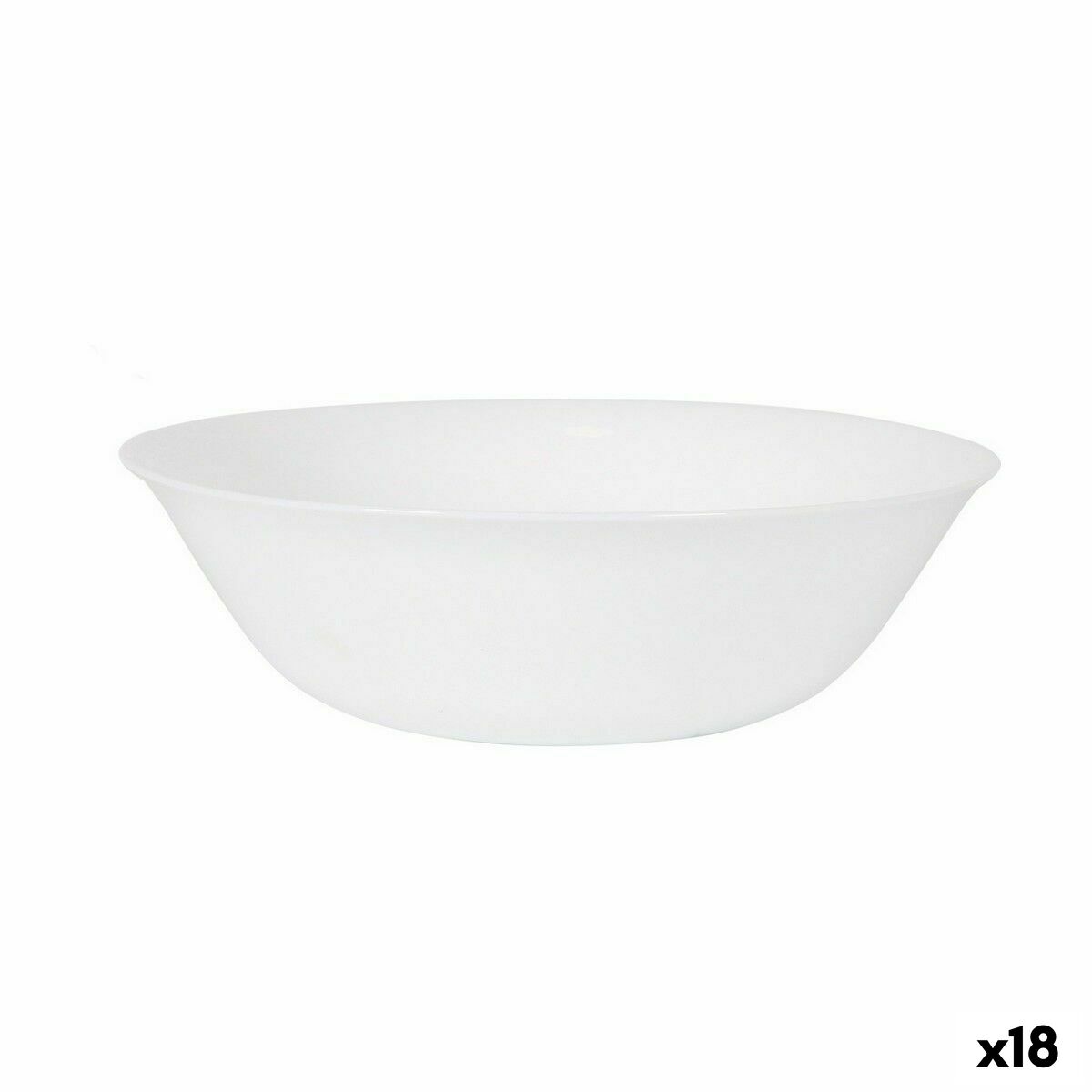 Salad Bowl La Mediterránea Whom 23 x 23 x 6,5 cm (18 Units) Salad Bowl La Mediterránea Whom 23 x 23 x 6,5 cm (18 Units)