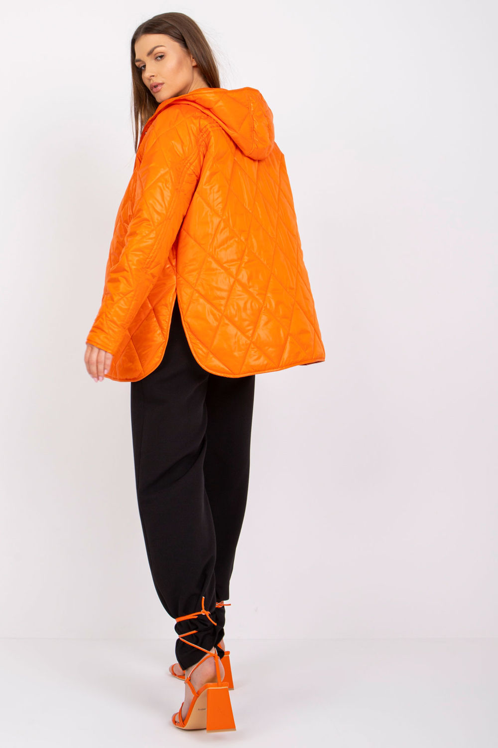  Jacket model 170570 Rue Paris  orange