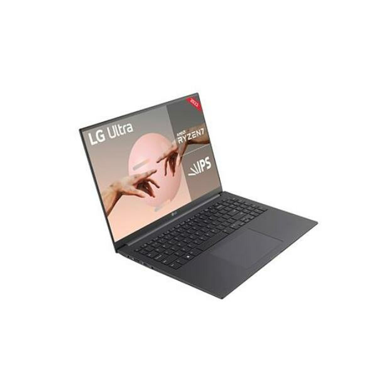 Notebook LG 16U70Q-G.AR56B 512 GB SSD AMD Ryzen 5 5625U Spanish Qwerty 8 GB RAM 16" 16 GB RAM