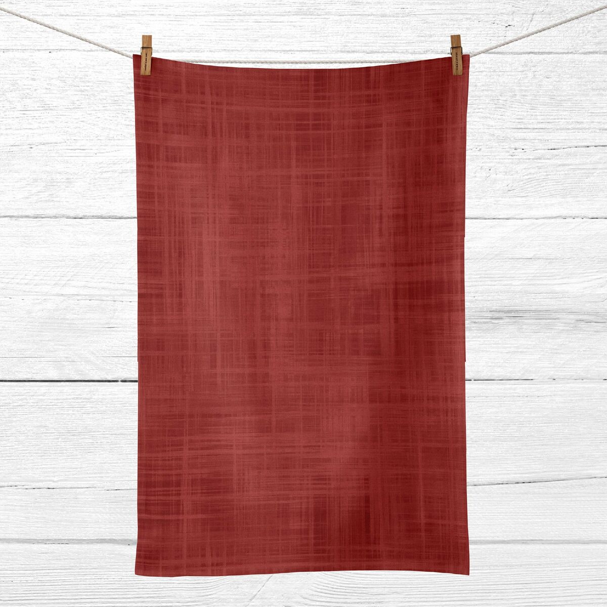 Kitchen Cloth Mauré Red 45 x 70 cm