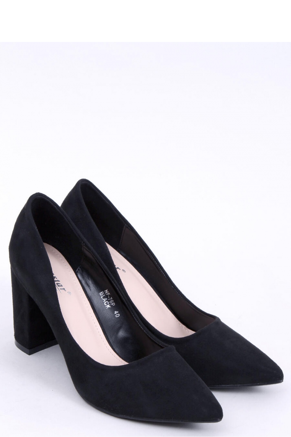  Block heel pumps model 171507 Inello  black