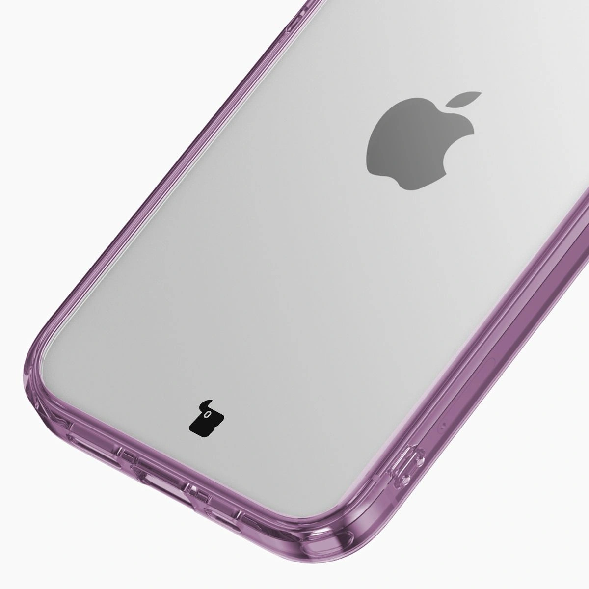 Bizon Case Halo for Apple iPhone 15 transparent-purple