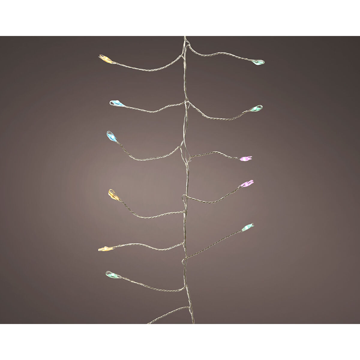 Wreath of LED Lights Lumineo 6 W 11 m 5 m Multicolour