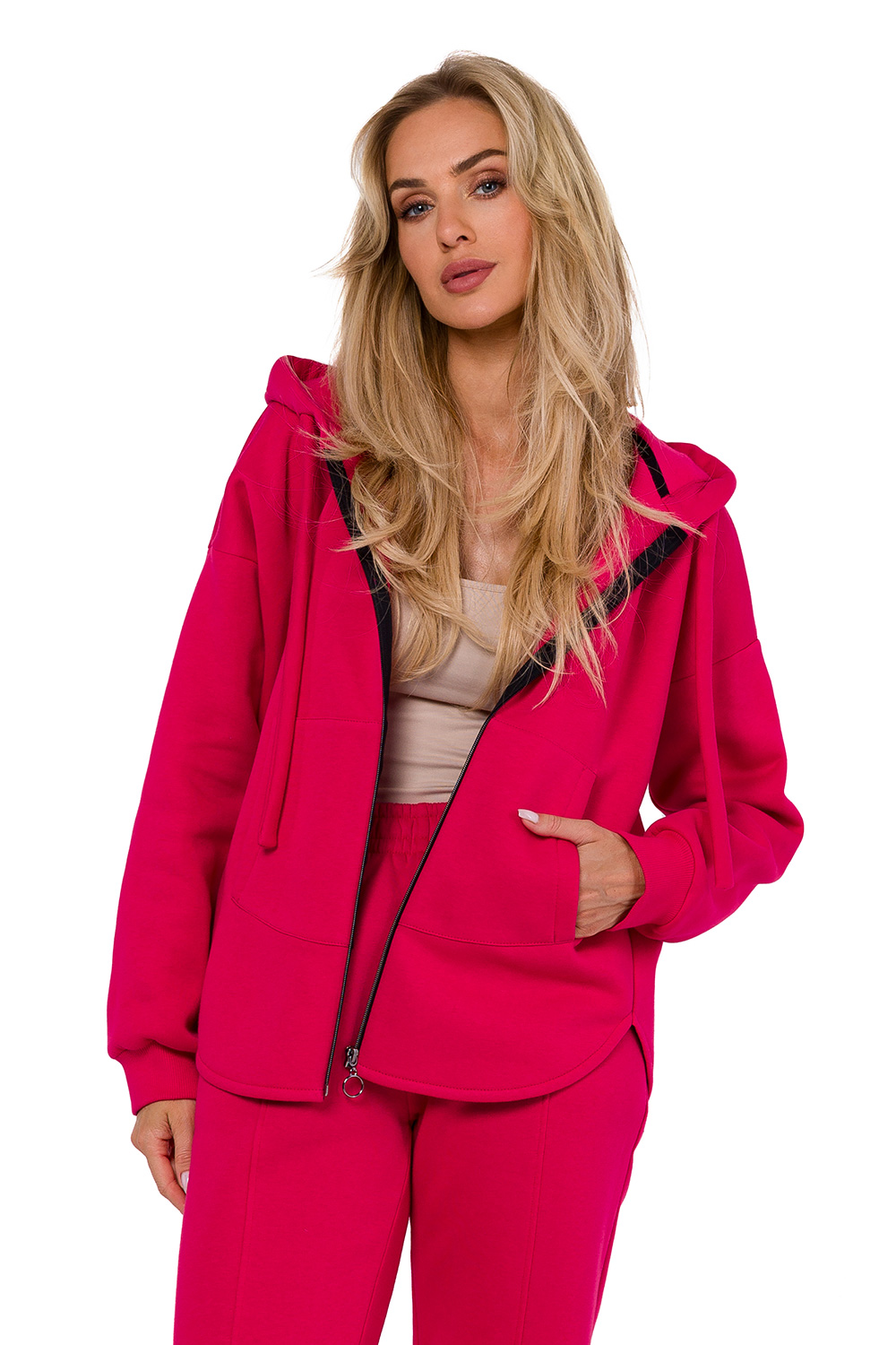  Sweatshirt model 184712 Moe  pink