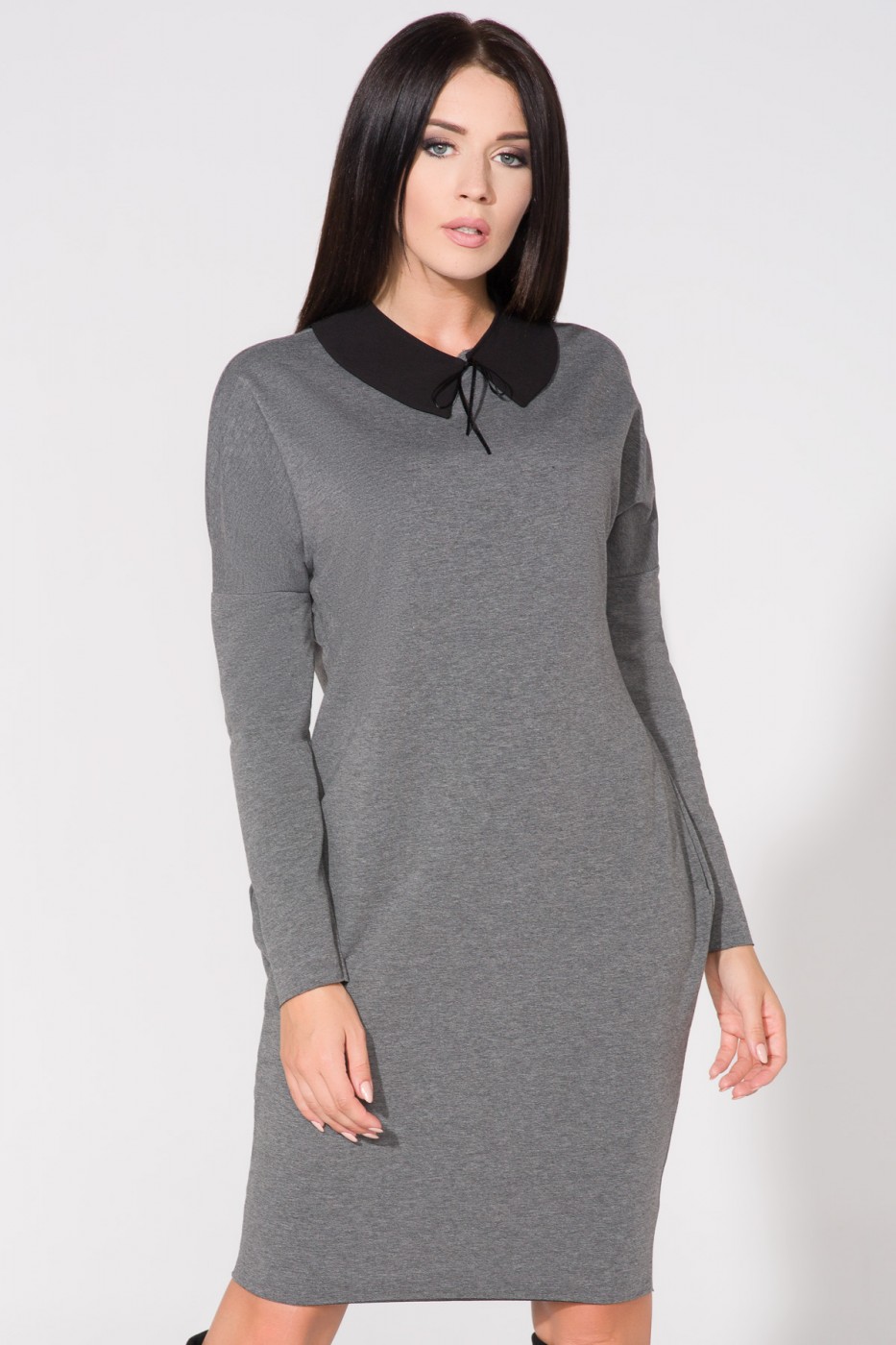 Abendkleid model 61714 Tessita grau Damen