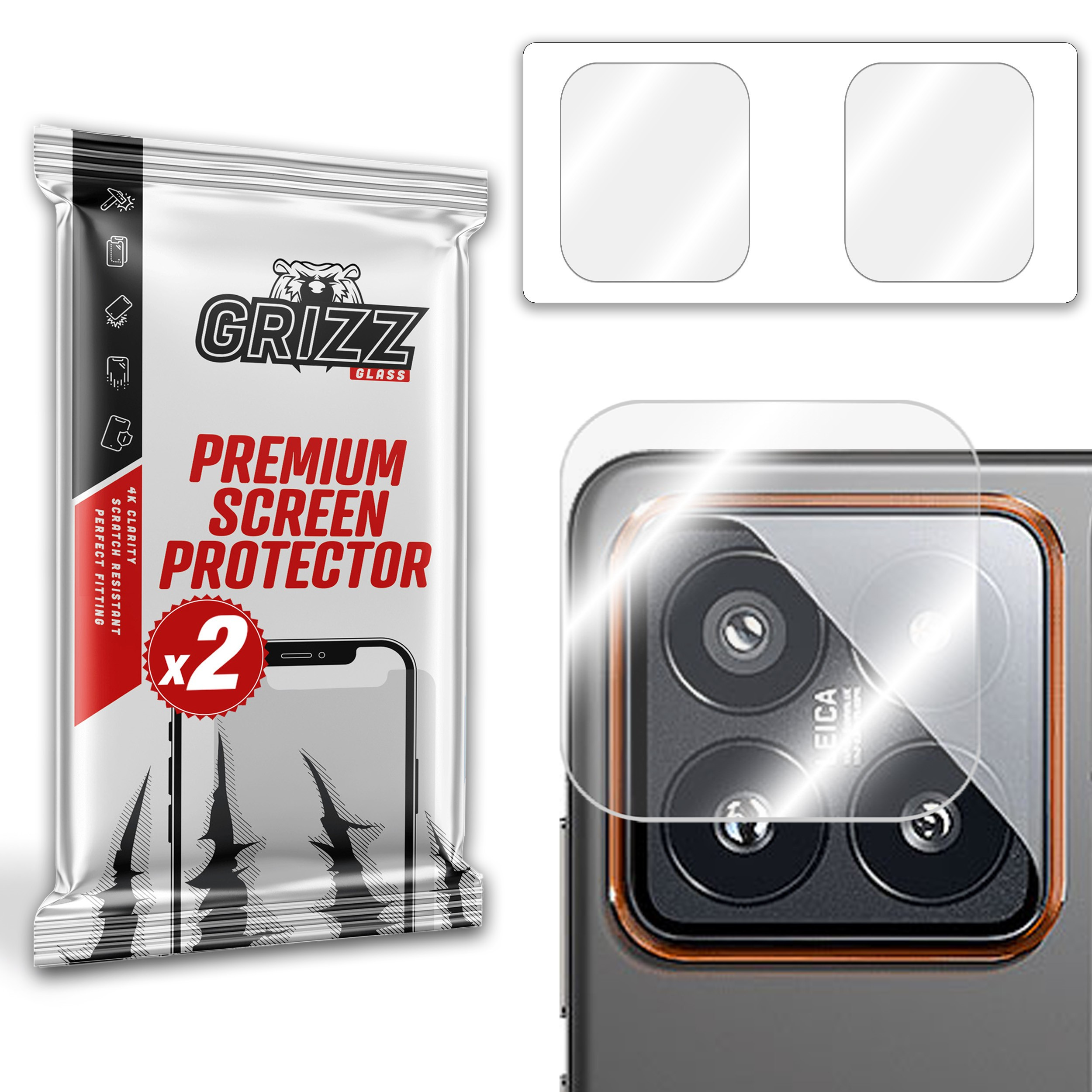 GrizzGlass HybridGlass Camera Xiaomi 14 Pro