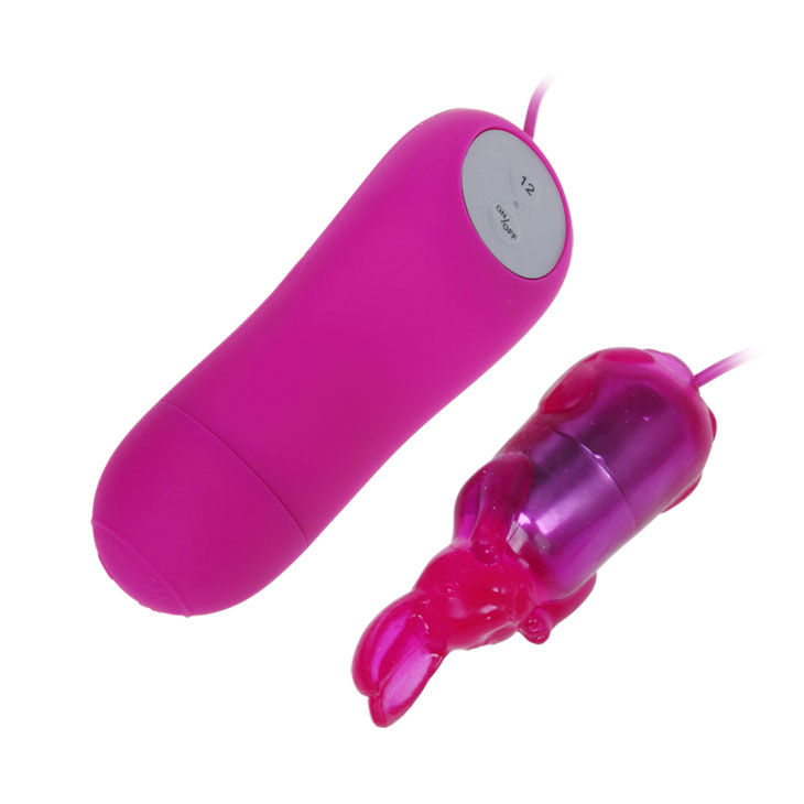 BAILE CUTE SECRET RABBIT VIBRATOR PURPLE 12 SPEED