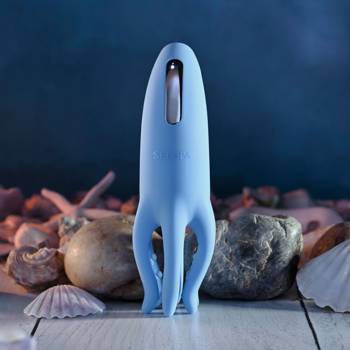 Massager Evolved Selopa Blue Massager Evolved Selopa Blue