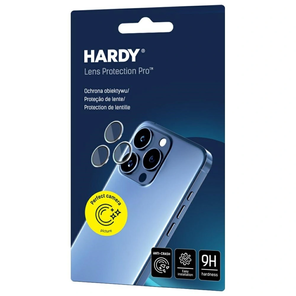 Ochrona na obiektyw aparatu 3MK HARDY Lens Protection Pro do Apple iPhone 17 wielokolorowy