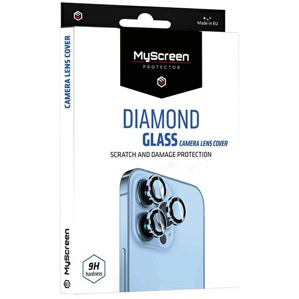 MyScreen Diamond Glass Camera Lens Cover Apple iPhone 14/14 Plus purple