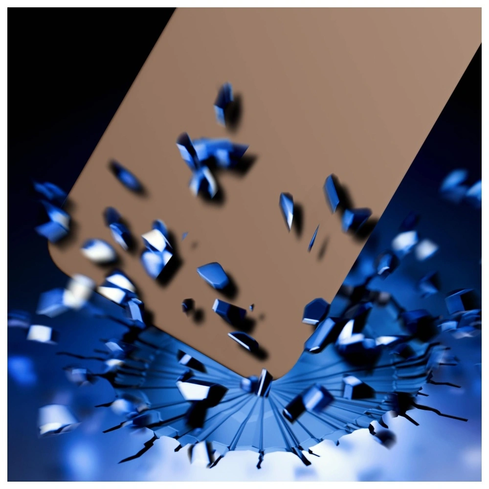 Etui 3MK Hardy MagSilicone do Apple iPhone 14 Pro Max ciemnozłoty