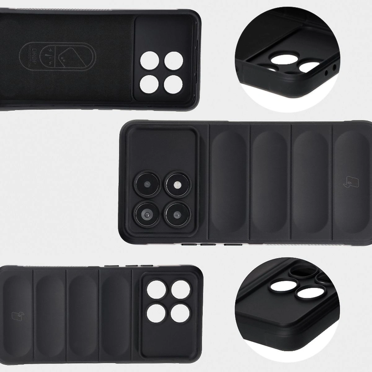 Bizon Case Tur Xiaomi Poco F6 Pro black