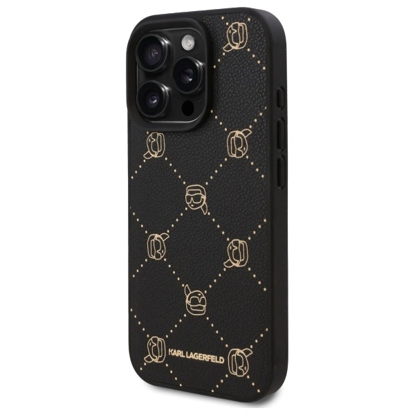 Karl Lagerfeld KLHMP16XPGKHPHK Apple iPhone 16 Pro Max MagSafe Karl Head black