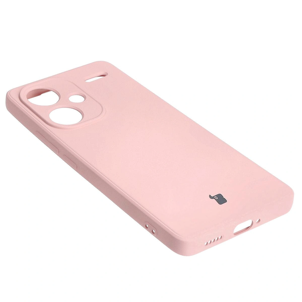Bizon Case Silicone Sq Xiaomi Redmi Note 13 Pro+ 5G light pink