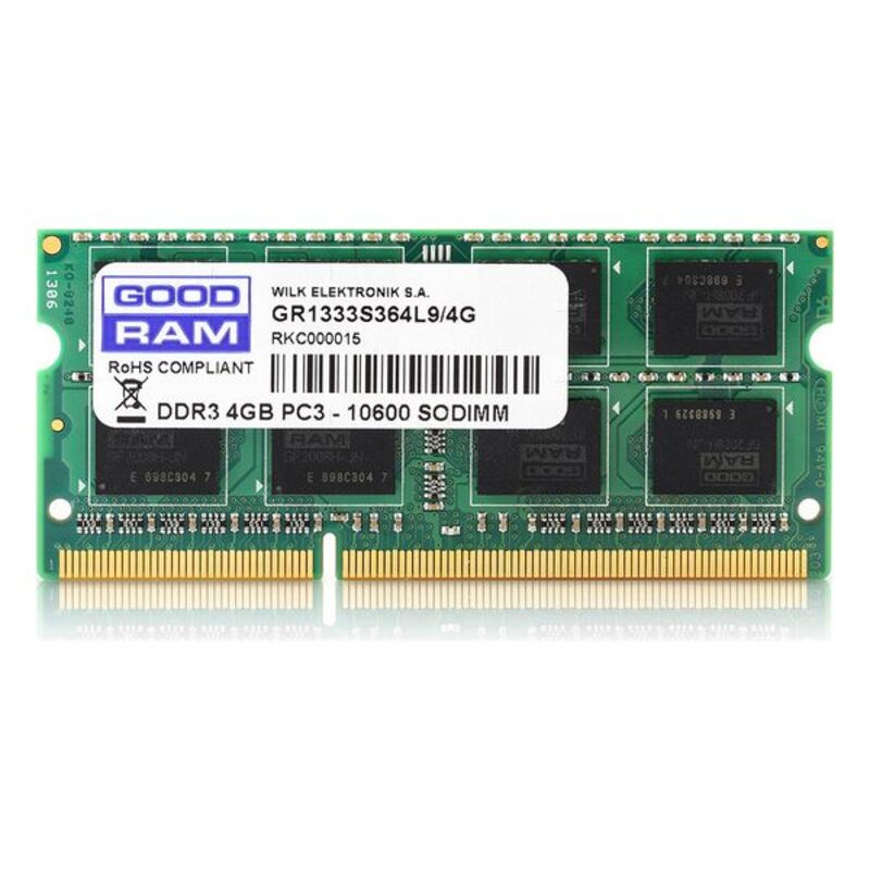 RAM Memory GoodRam GR1333S364L9S/4G 4 GB DDR3 SDRAM