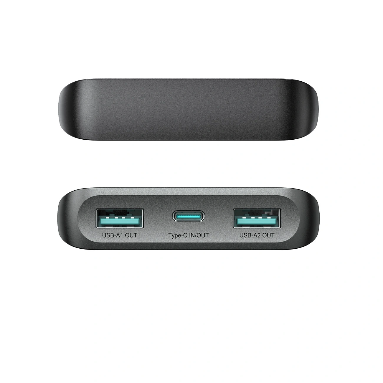 Joyroom JR-PBF20 powerbank 25W 2xUSB-A, USB-C 10000mAh black