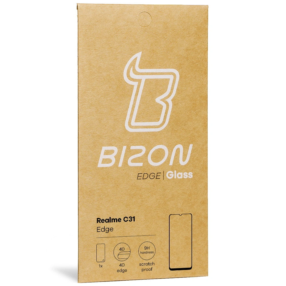 Bizon Glass Edge Realme C31 black