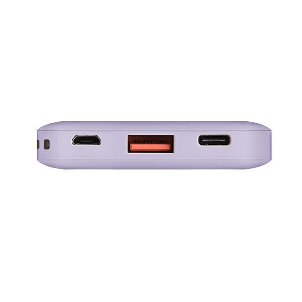 UNIQ Powerbank Fuele mini 8000mAh USB-C 18W PD Fast charge lavender