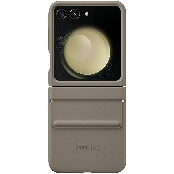 Samsung Galaxy Z Flip 5 EF-VF731PAEGWW etoupe Flap ECO-Leather Case