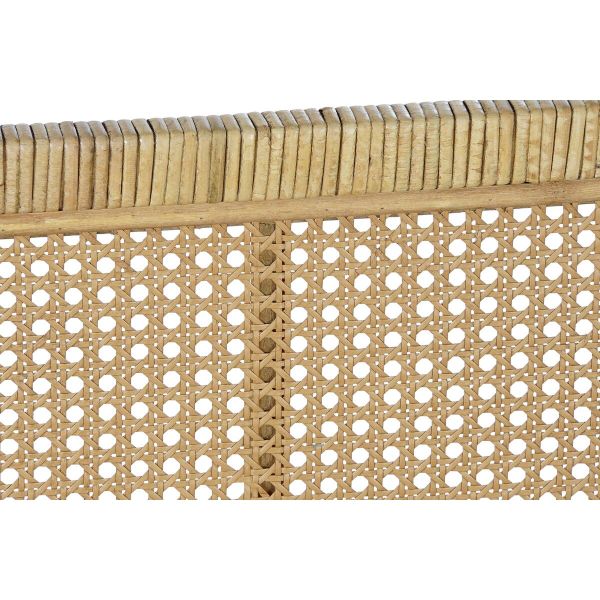 Headboard DKD Home Decor Brown Rattan (160 x 3 x 80 cm)