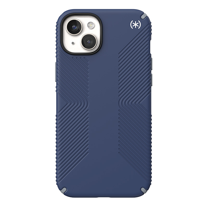 Speck Presidio2 Grip MagSafe Apple iPhone 15 Plus (Coastal Blue/Dustgrey/White)
