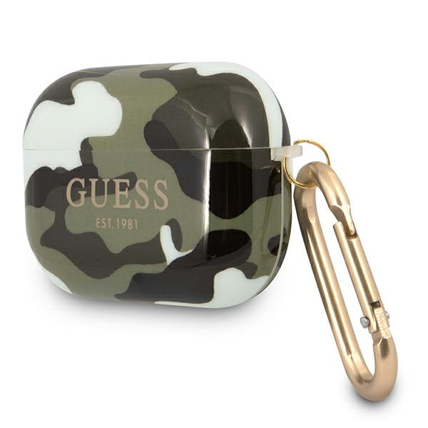 Guess GUAPUCAMA Apple AirPods Pro cover khaki Camo Collection