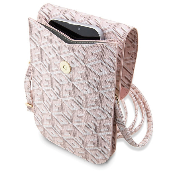 Guess GUWBHGCFSEP pink GCube Stripe
